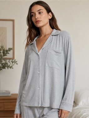 Eberjey soft pajama shirt small